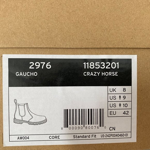 Dr Martens Crazy Horse Chelsea Boot - Brand New - Picture 4 of 5